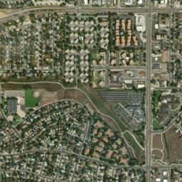 Wood Creek Colorado High Resolution Satellite Map