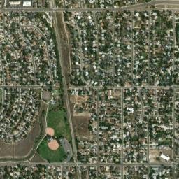 Hidden Creek Park Colorado High Resolution Satellite Map