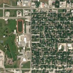 712 Castle Street Seneca KS 66538 High Resolution Satellite Map