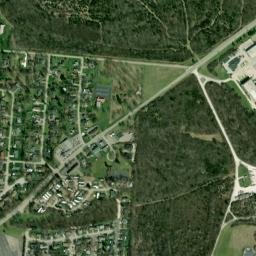 Thomas Trailer Park Ohio High Resolution Satellite Map