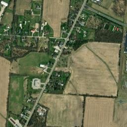 Hustead Ohio High Resolution Satellite Map