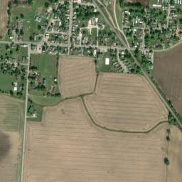 Thurston Ohio High Resolution Satellite Map