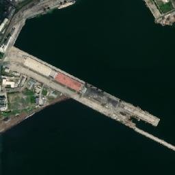 Hŭngnam map(satellite map)