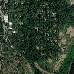 Paradise Pines California High Resolution Satellite Map