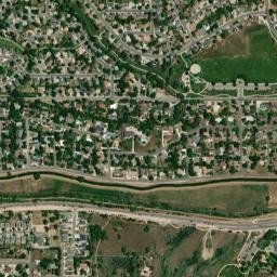 Paradise Acres Colorado High Resolution Satellite Map