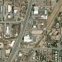 Adams City Colorado High Resolution Satellite Map