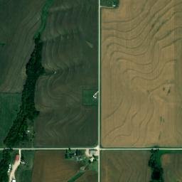 Brown County map(satellite map)