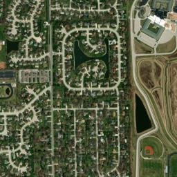 Fairfield Heights map(satellite map)
