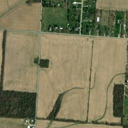 Tecumseh Estates Ohio High Resolution Satellite Map