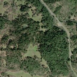 Twin Rocks California High Resolution Satellite Map