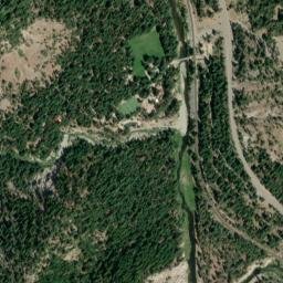 Two Rivers California High Resolution Satellite Map