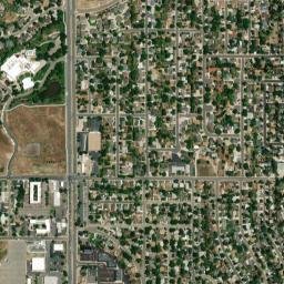 Lakeview Meadows Colorado High Resolution Satellite Map
