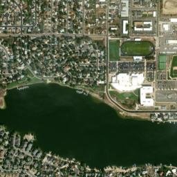 Lakeview Estates Colorado High Resolution Satellite Map