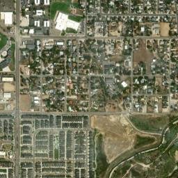 Twin Lakes map(satellite map)