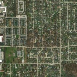 3648-3654 North Mitchner Avenue, Indianapolis High Resolution Satellite Map
