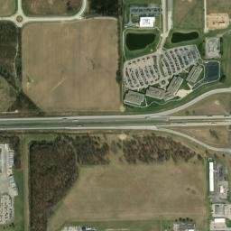 Hancock County map(satellite map)