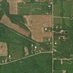 Airhill Ohio High Resolution Satellite Map