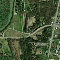 Hooks Corner Ohio High Resolution Satellite Map