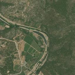 Soneja map(satellite map)