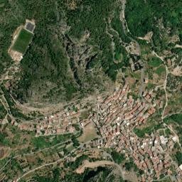 Ulassai map(satellite map)