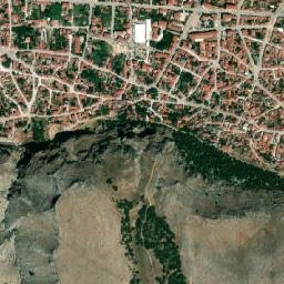 İnönü map(satellite map)