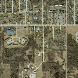 940-944 S 19th St Richmond IN High Resolution Satellite Map