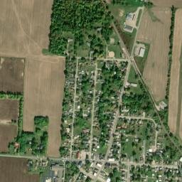 Pleasantville Ohio High Resolution Satellite Map
