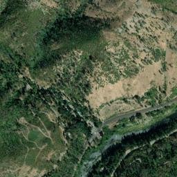 Pulga California High Resolution Satellite Map