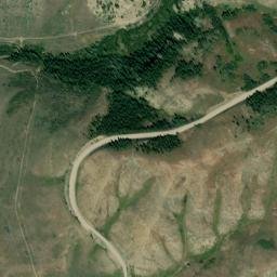 Ute Pass Road, White River National Forest, Silverthorne High Resolution Satellite Map