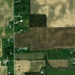 1669 North 400 West, Greenfield, IN 46140 High Resolution Satellite Map