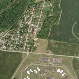 Orient Ohio High Resolution Satellite Map