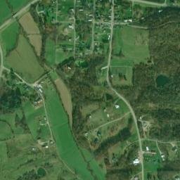 Sarahsville Ohio High Resolution Satellite Map