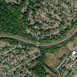 Radnor Green Delaware High Resolution Satellite Map