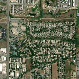 Rainbow Ridge Colorado High Resolution Satellite Map