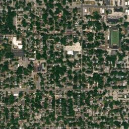 715 West Canedy Street Springfield IL High Resolution Satellite Map