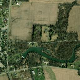Clifton Ohio High Resolution Satellite Map