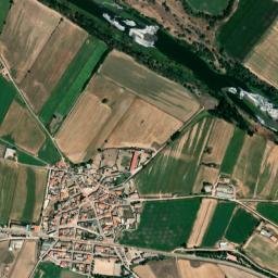 Azután map(satellite map)