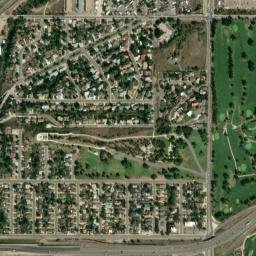 4950-4998 Fenton Street, Denver, CO High Resolution Satellite Map
