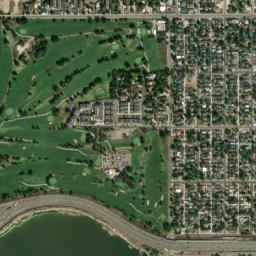 4698 West 50th Avenue, Denver, CO High Resolution Satellite Map