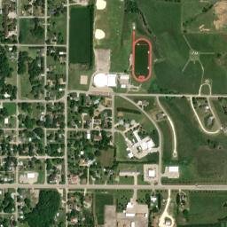 510-516 East South Street, Mankato, KS High Resolution Satellite Map