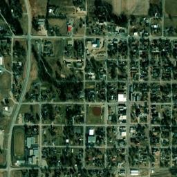 108 N Boder St Troy Kansas High Resolution Satellite Map