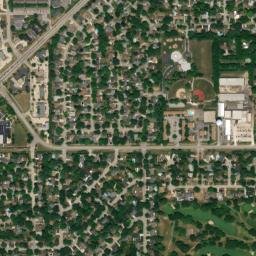 1000-1014 South Durkin Drive Springfield IL High Resolution Satellite Map