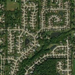 1926 Spring Beauty Drive, Avon, IN 46123 High Resolution Satellite Map