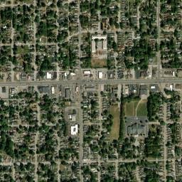 3040-3066 West 16th Street, Indianapolis, IN High Resolution Satellite Map