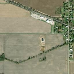 Campbellstown Ohio High Resolution Satellite Map