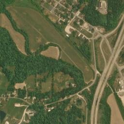 Belle Valley Ohio High Resolution Satellite Map