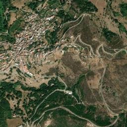Esterzili map(satellite map)