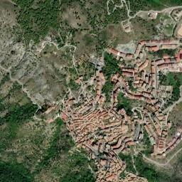 Saracena map(satellite map)