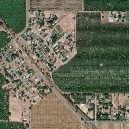 Nord California High Resolution Satellite Map