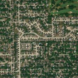 2405 Wimbledon Place Springfield IL High Resolution Satellite Map